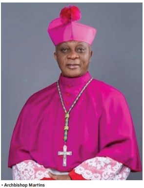 Creators of artificial intelligence must factor in ethical concerns -Archbishop Martins