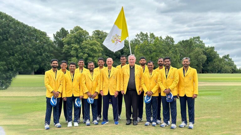 Vatican cricket team beats St Mary’s University in tense match