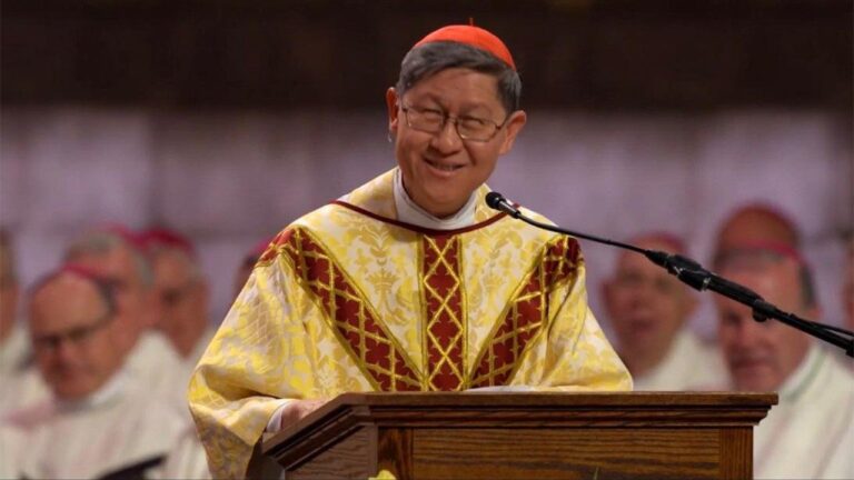 Cardinal Tagle invites Catholics to share God’s gifts