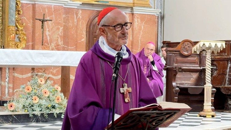 Cardinal Czerny presides over mass for flood victims