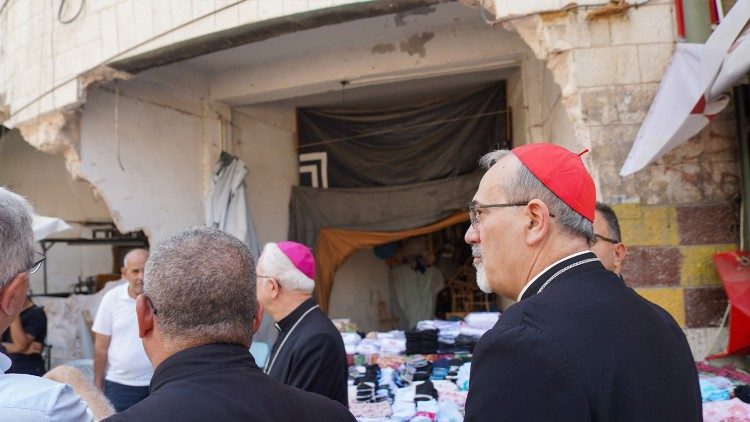 Cardinal Pizzaballa visits the West Bank city of Jenin in September 2024